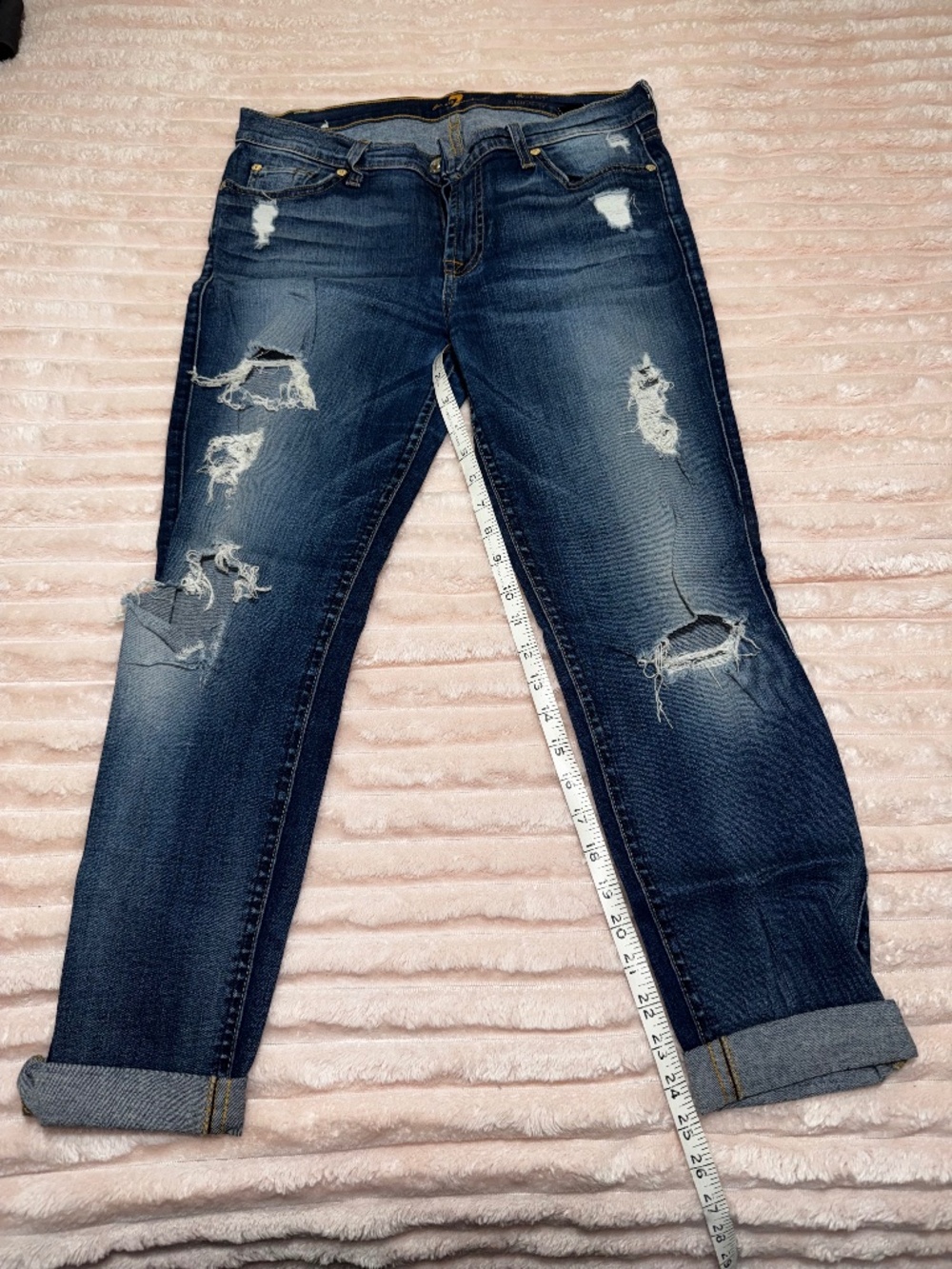 7 For All Mankind Jeans The Ankle Skinny
